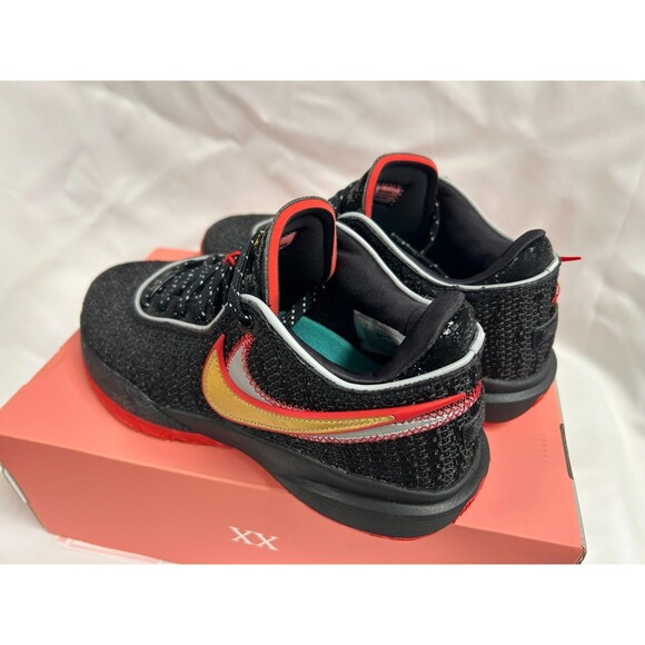 Nike LeBron XX 20 Trinity "Miami Heat" Collector Sneakers US Men Size 8 - Picture 2 of 5